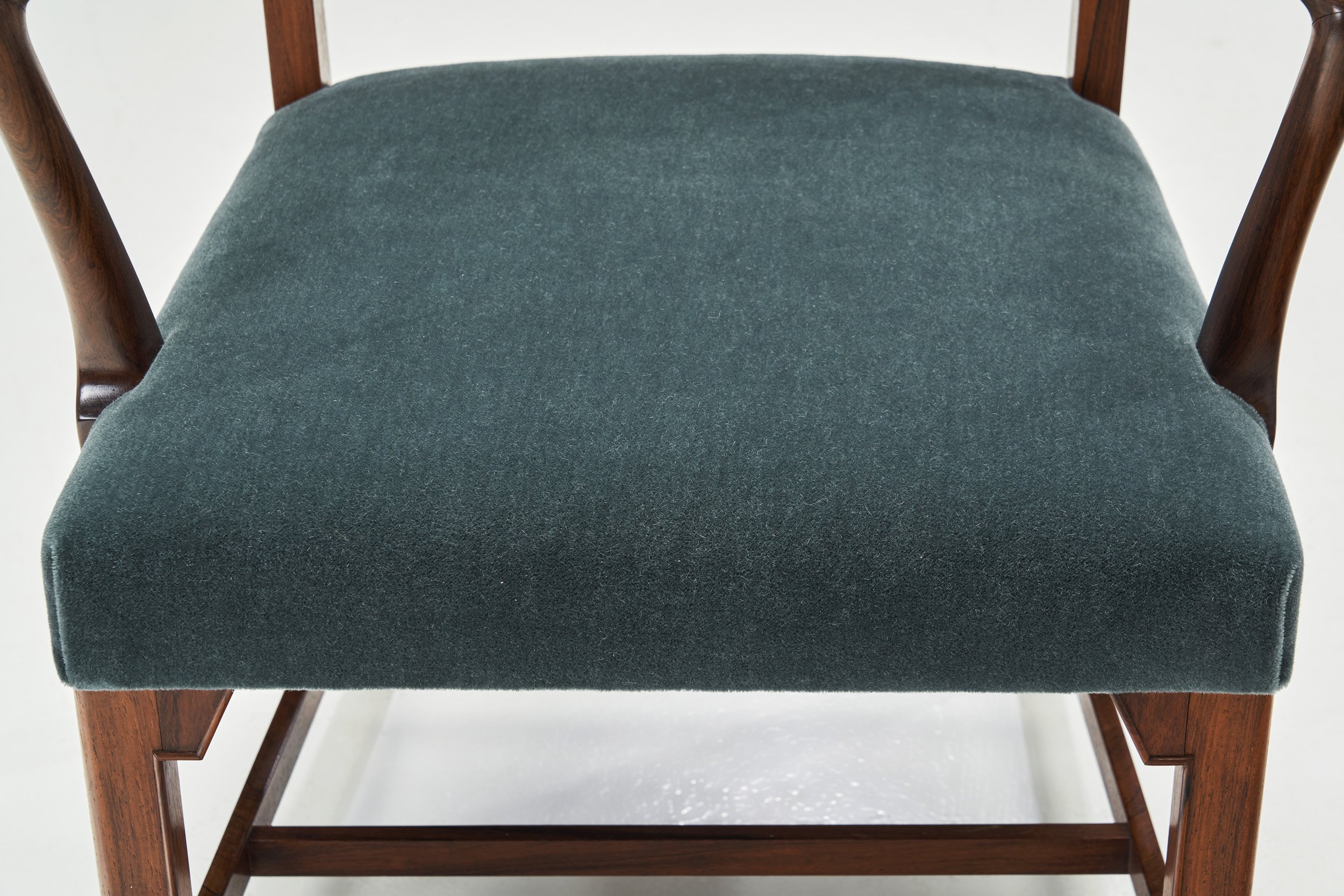 Danish Cabinetmaker Upholstered Armchair, Denmark 1930s — H. Gallery